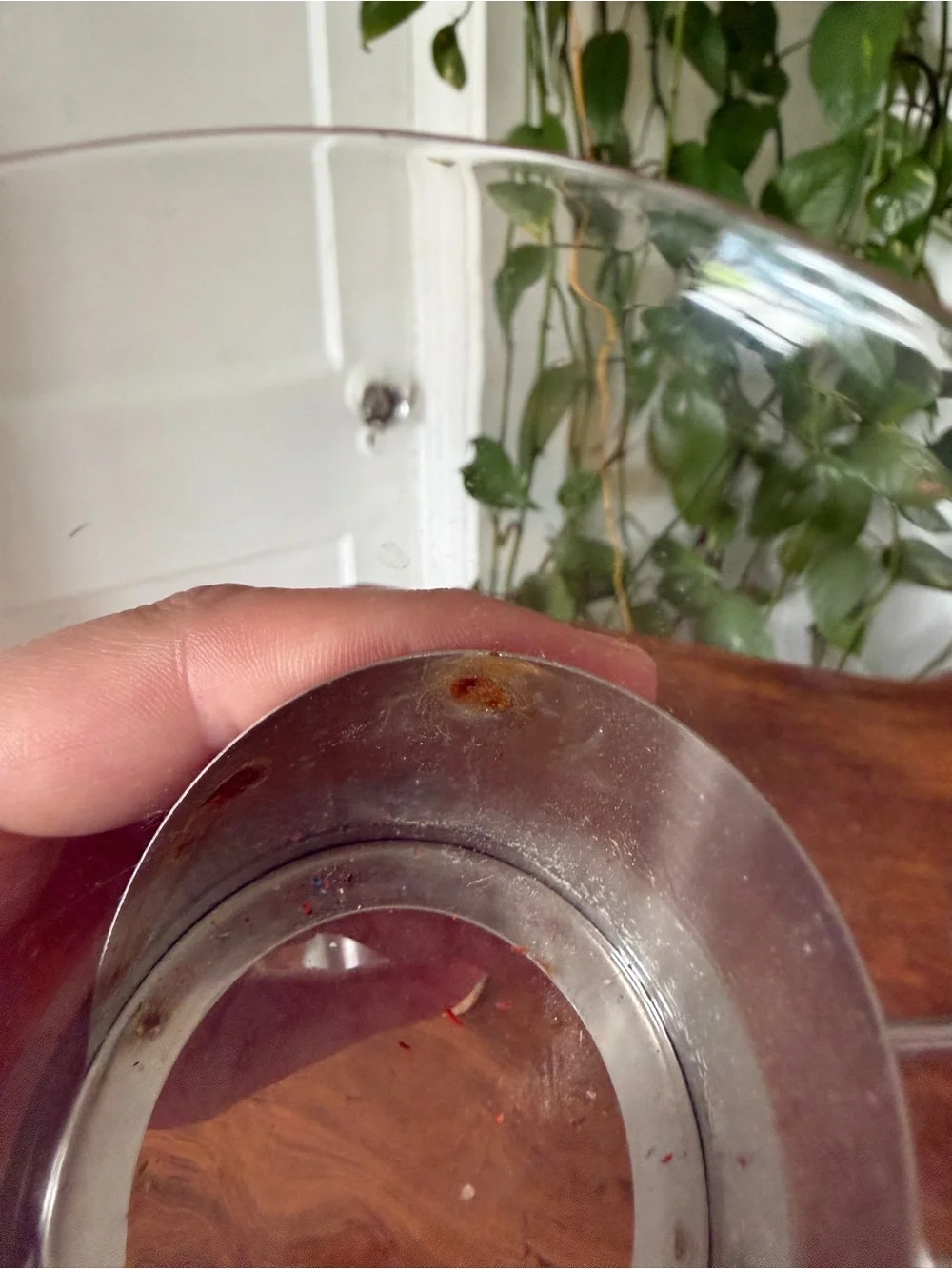 Pura Vida clear glass